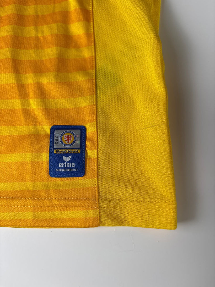2018/19 Eintracht Braunschweig Home Shirt Abifade #35 Match Worn/Issued (M)