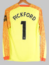 2018/19 Everton Keeper Shirt L/S Pickford #1 (S) Umbro