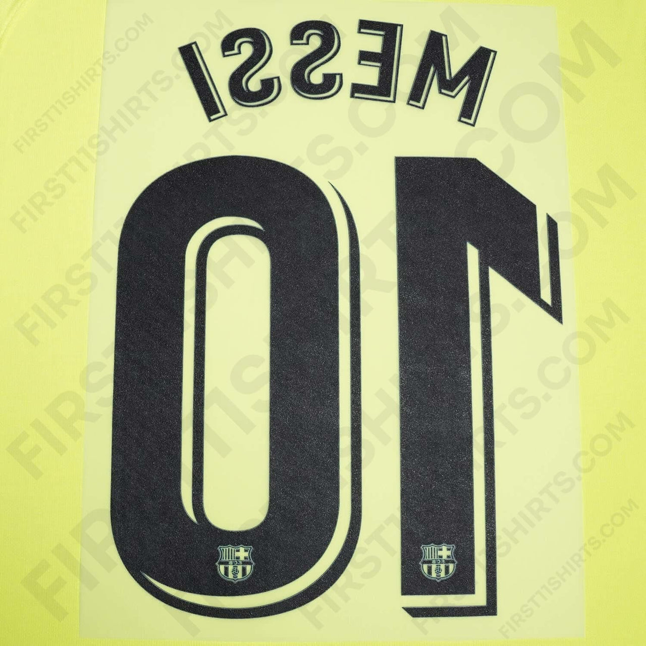 2018/19 FC Barcelona Away Name Set Messi 10 (Repro)