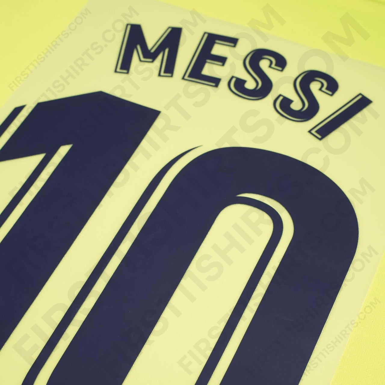 2018/19 FC Barcelona Away Name Set Messi 10 (Repro)
