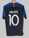 2018/19 France Mbappe #10 Home Shirt (M) Nike