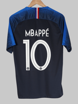 2018/19 France Mbappe #10 Home Shirt (M)