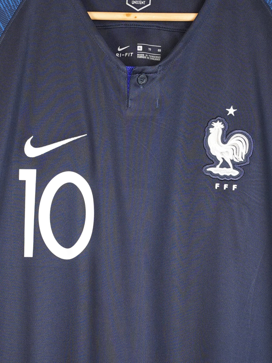 2018/19 France Mbappe #10 Home Shirt (XL)