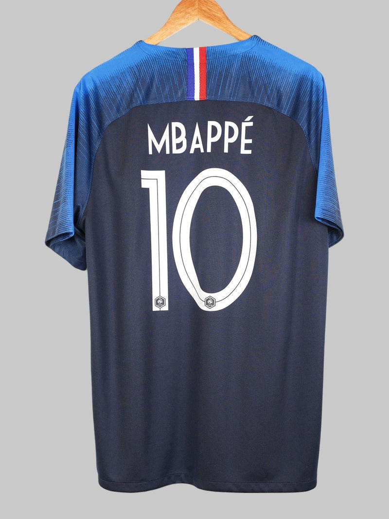 2018/19 France Mbappe #10 Home Shirt (XL)