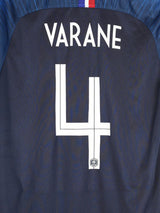 2018/19 France Varane #4 Home Shirt (M)