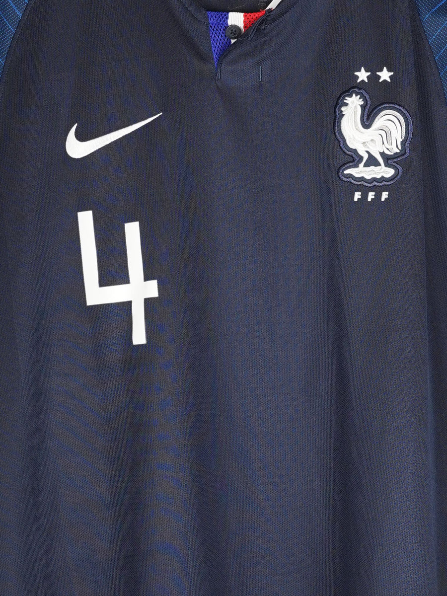 2018/19 France Varane #4 Home Shirt (M)