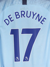 2018/19 Manchester City De Bruyne #17 Home Shirt (L)