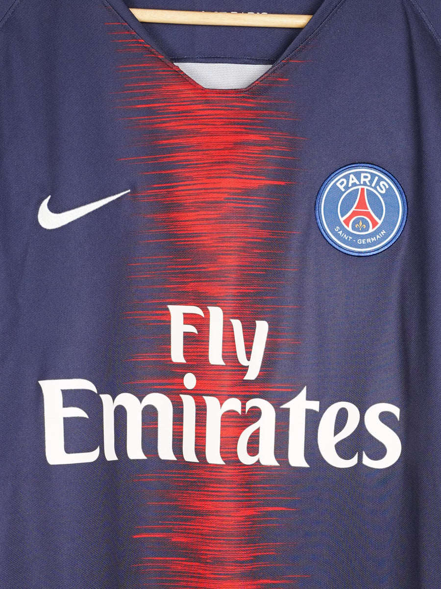 2018/19 Paris Saint-Germain Mbappe #7 Home Shirt (XXL)