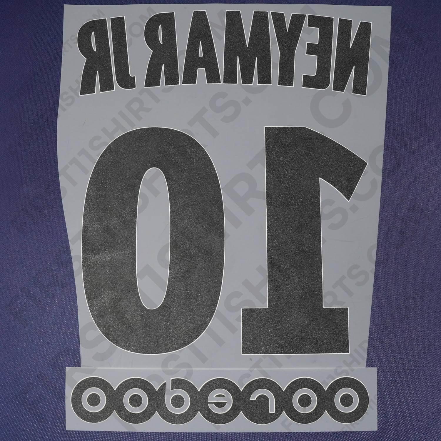 2018/19 PSG Home Name Set Neymar Jr 10 (Repro)