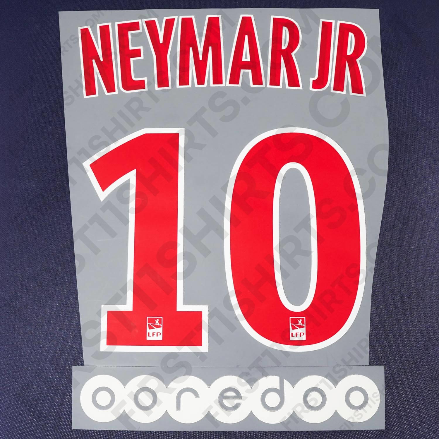 2018/19 PSG Home Name Set Neymar Jr 10 (Repro)