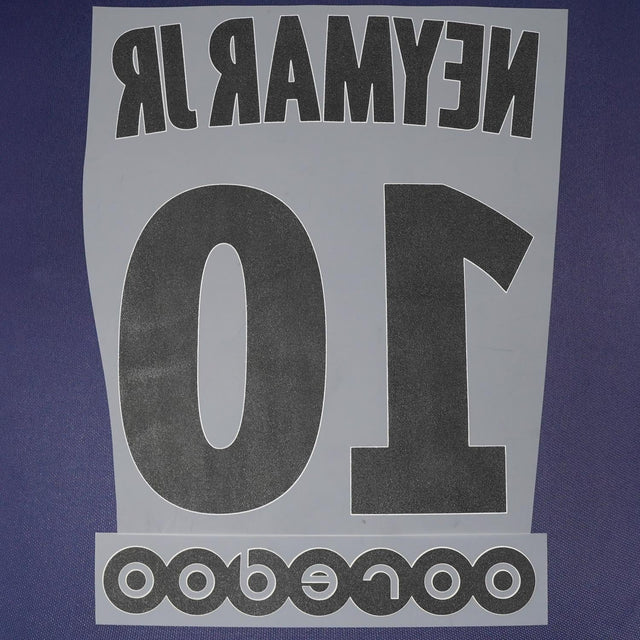 2018/19 PSG Home Name Set Neymar Jr 10 (Repro)