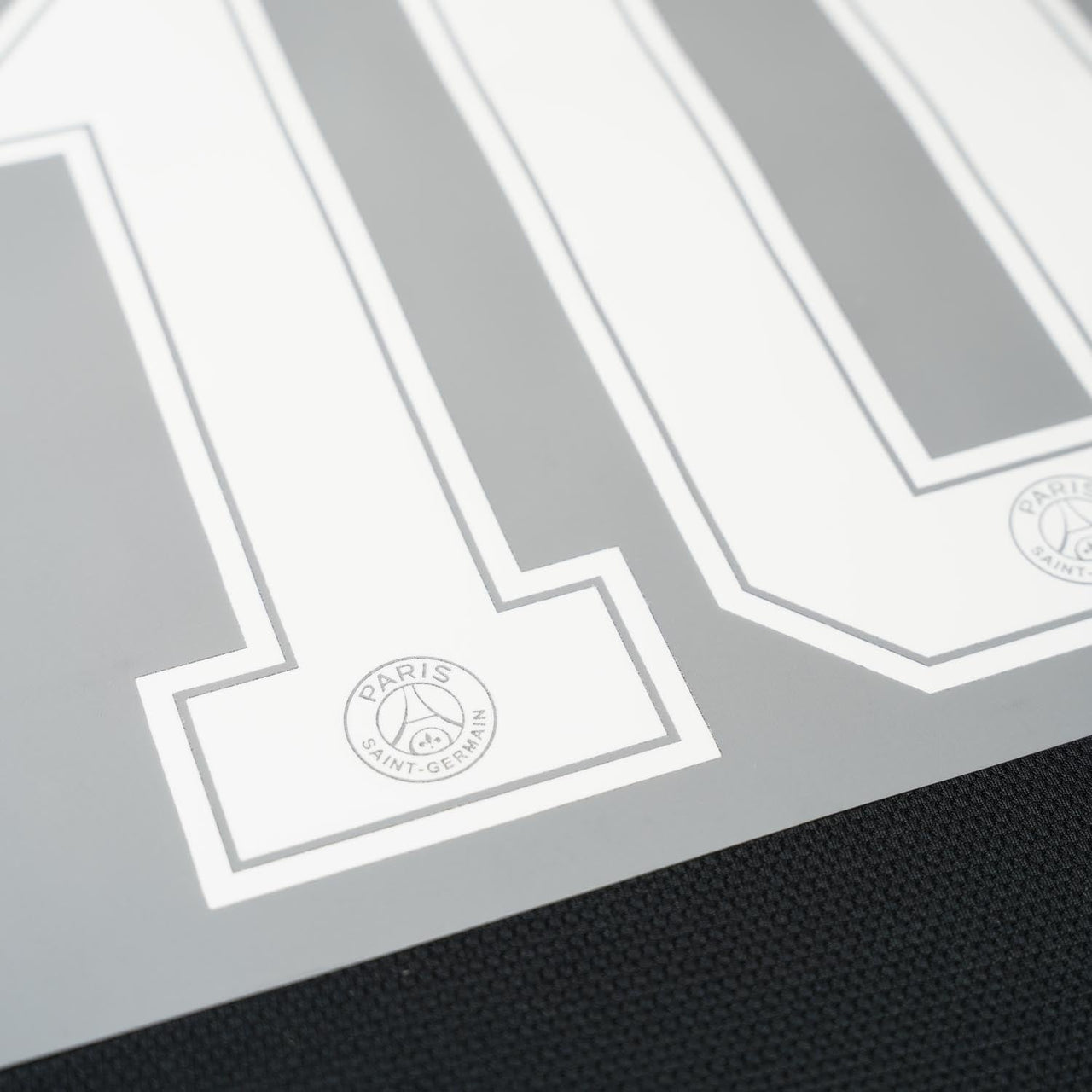 2018/19 PSG Third (Black kit) Name Set Neymar 10 (Repro)