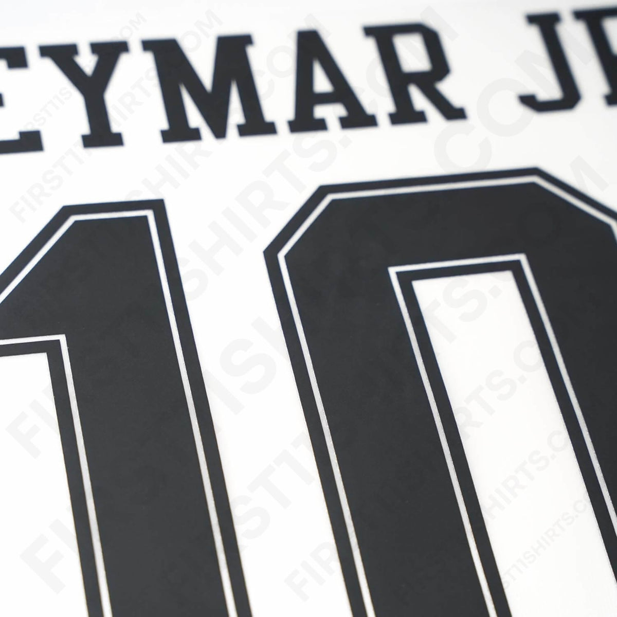 2018/19 PSG Third (White kit) Name Set Neymar 10 (Repro)