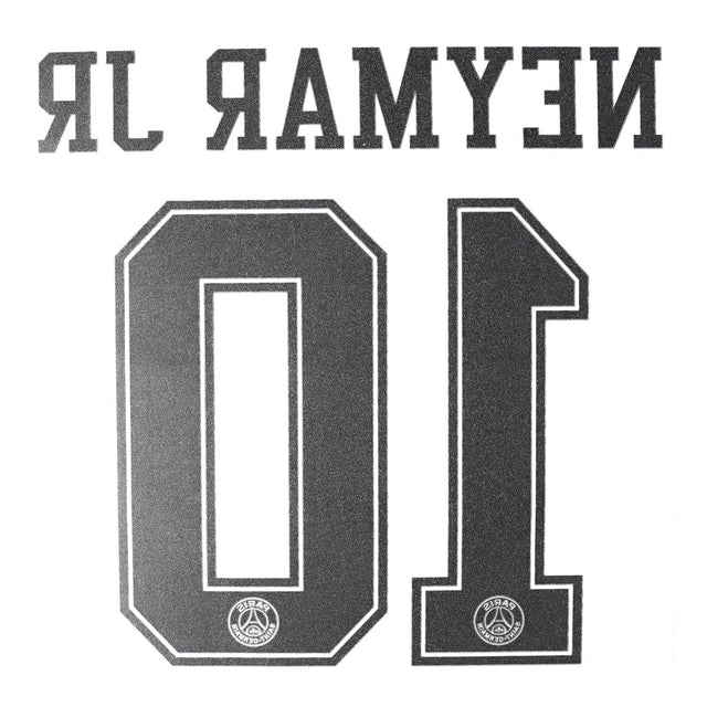 2018/19 PSG Third (White kit) Name Set Neymar 10 (Repro)