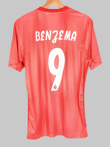 2018/19 Real Madrid Benzema #9 Third Shirt (M)