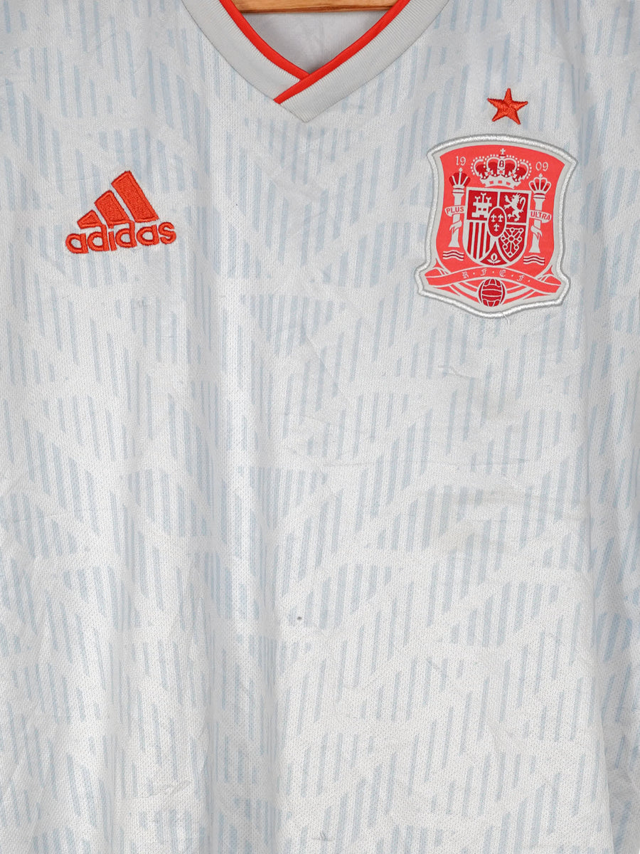 2018/19 Spain Away Shirt (S)