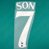 2018/19 Tottenham Hotspur Away/Third Name Set Son #7 Cup Version (Repro)