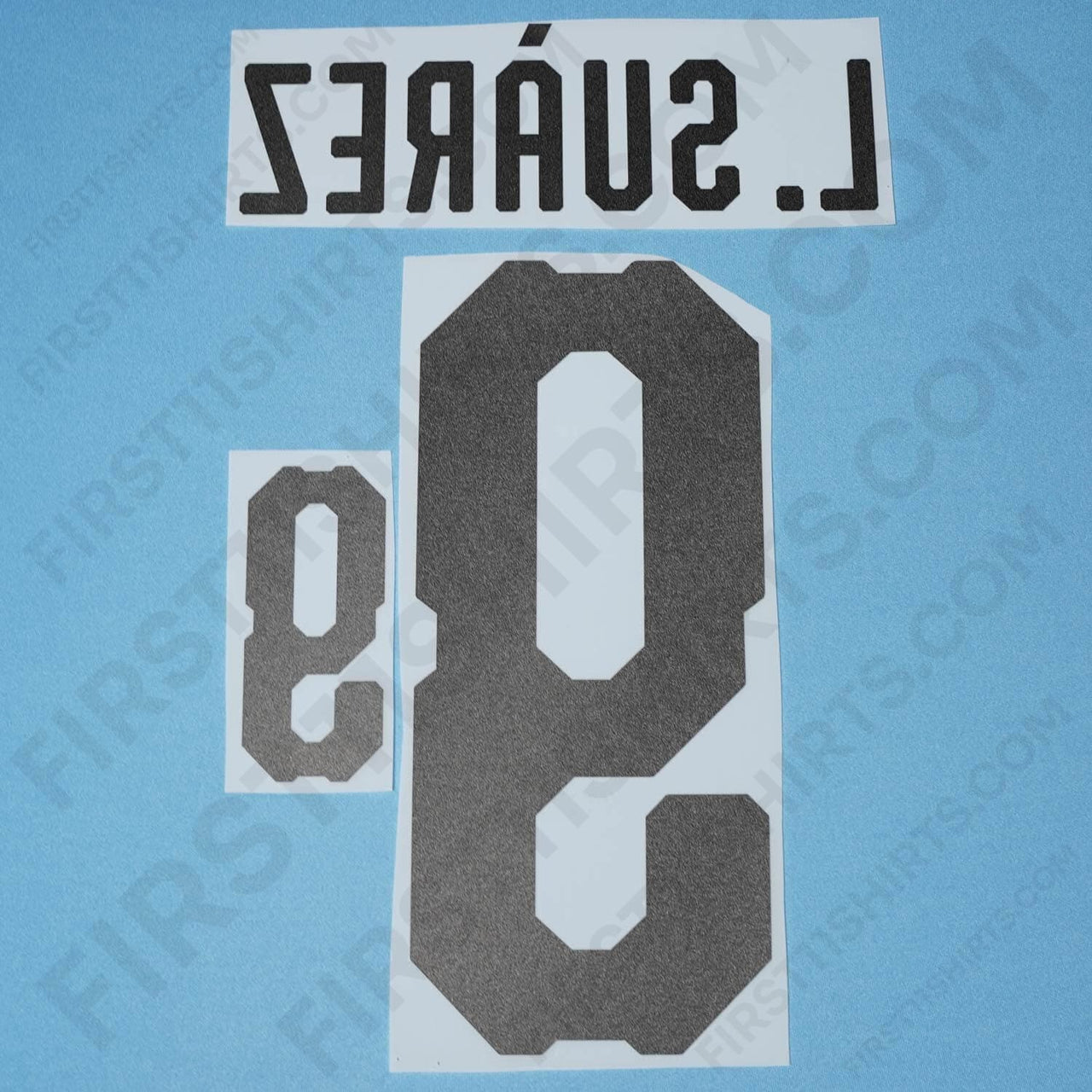 2018/19 Uruguay Home Name Set L.Suarez 9