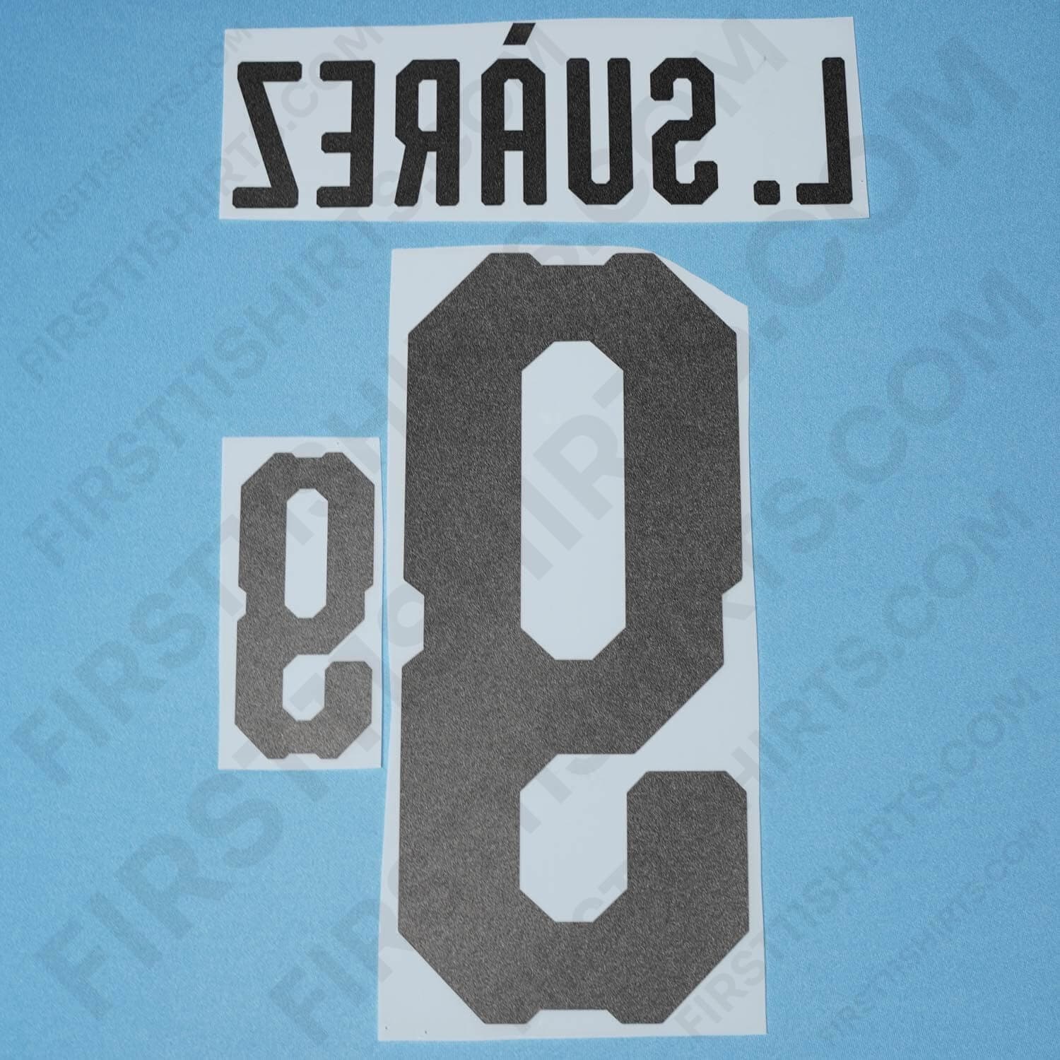 2018/19 Uruguay Home Name Set L.Suarez 9