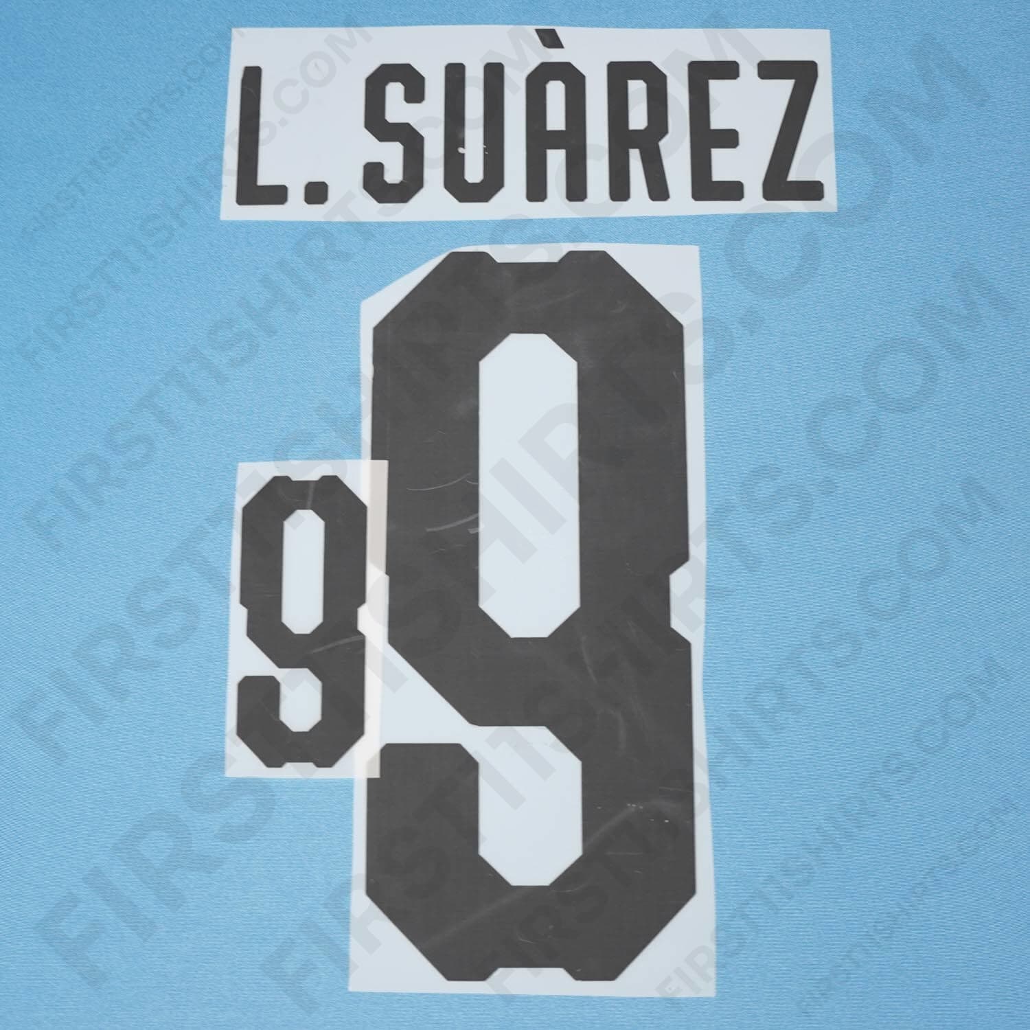 2018/19 Uruguay Home Name Set L.Suarez 9