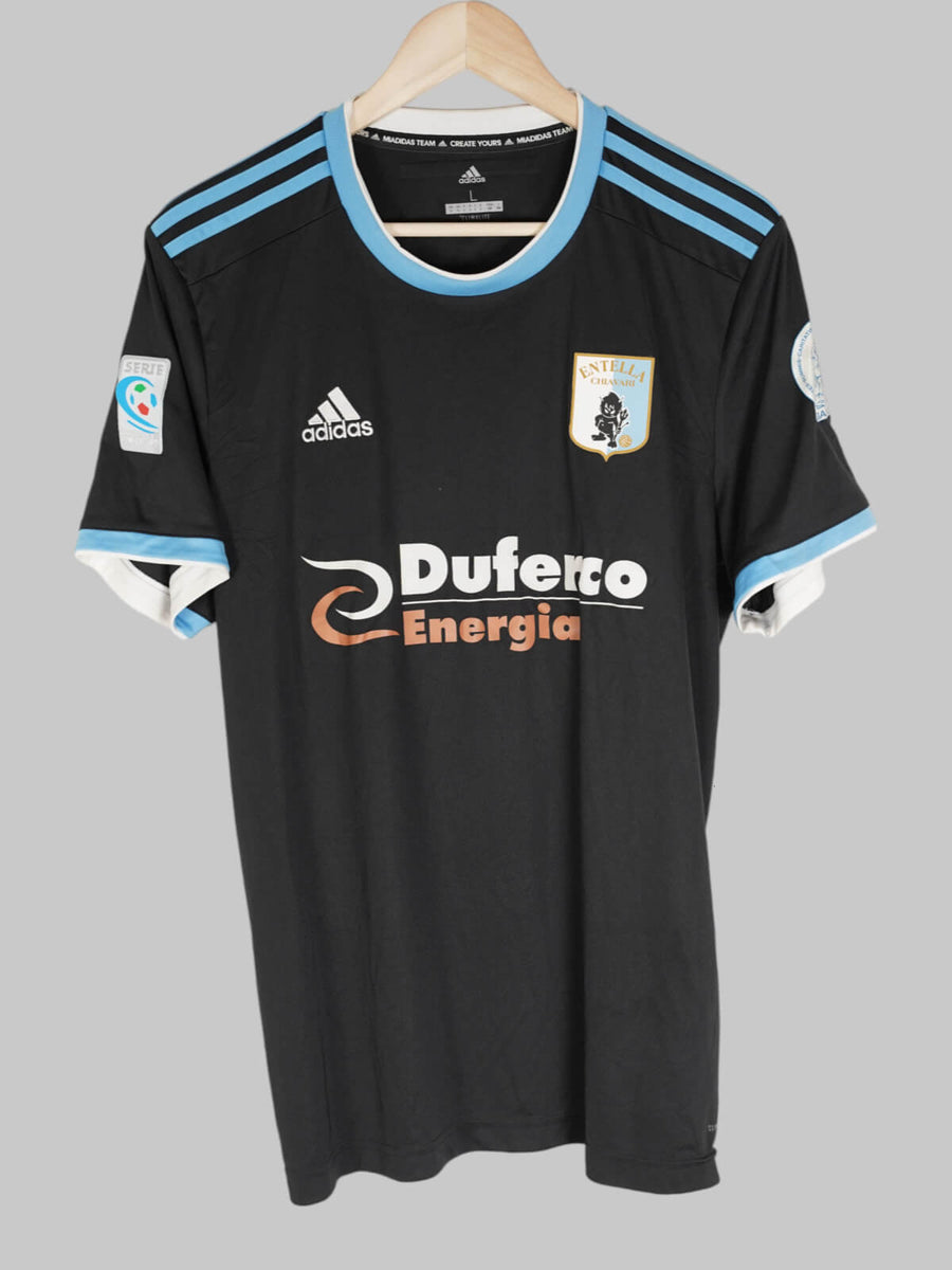 2018/19 Virtus Entella Ardizzone #17 Away Shirt Match Worn (L)