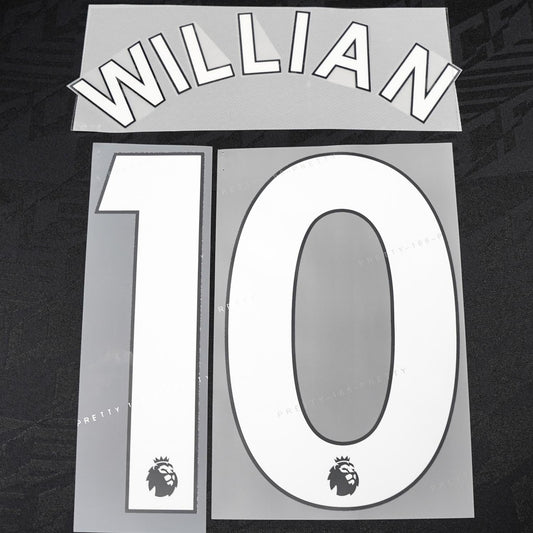 2019 - 2022 Chelsea Home/Away Name Set Willian 10 (Repro)