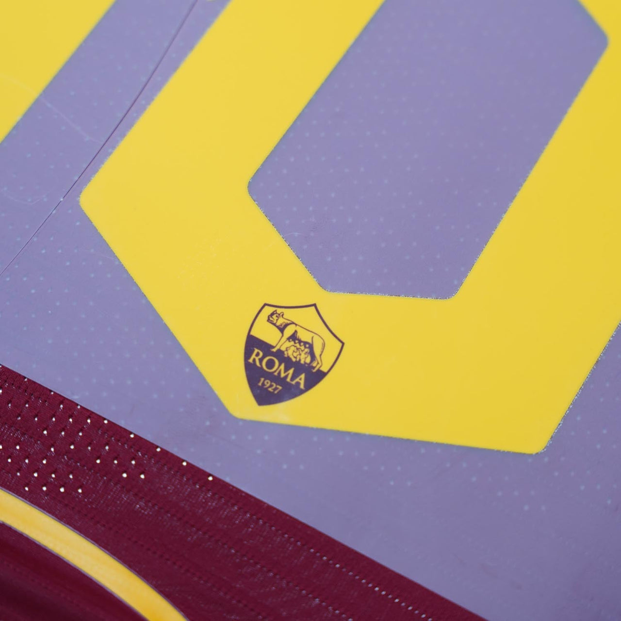 2019/20 AS Roma Home Name Set De Rossi 16 (Repro)