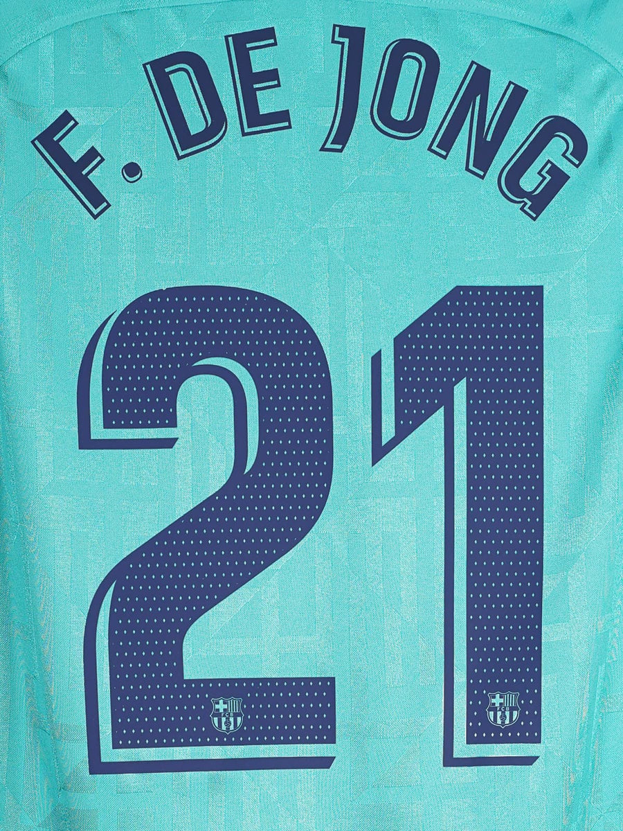 FC Barcelona Third Shirt 2019/20 F. de Jong 21 (M)