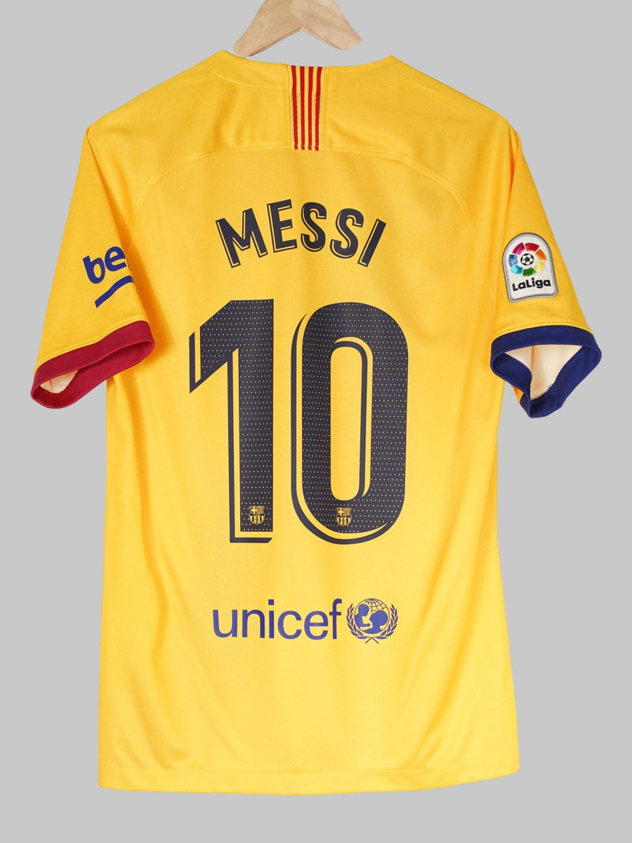 2019/20 Barcelona Messi #10 Away Shirt (M)