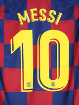 2019/20 Barcelona Messi #10 Home Shirt (M)