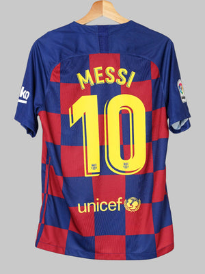 2019/20 Barcelona Messi #10 Home Shirt (M)