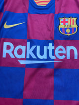 2019/20 Barcelona Messi #10 Home Shirt (M)