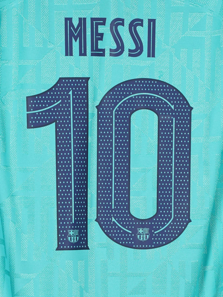 2019/20 Barcelona Messi #10 Third Shirt Player Version (XL)