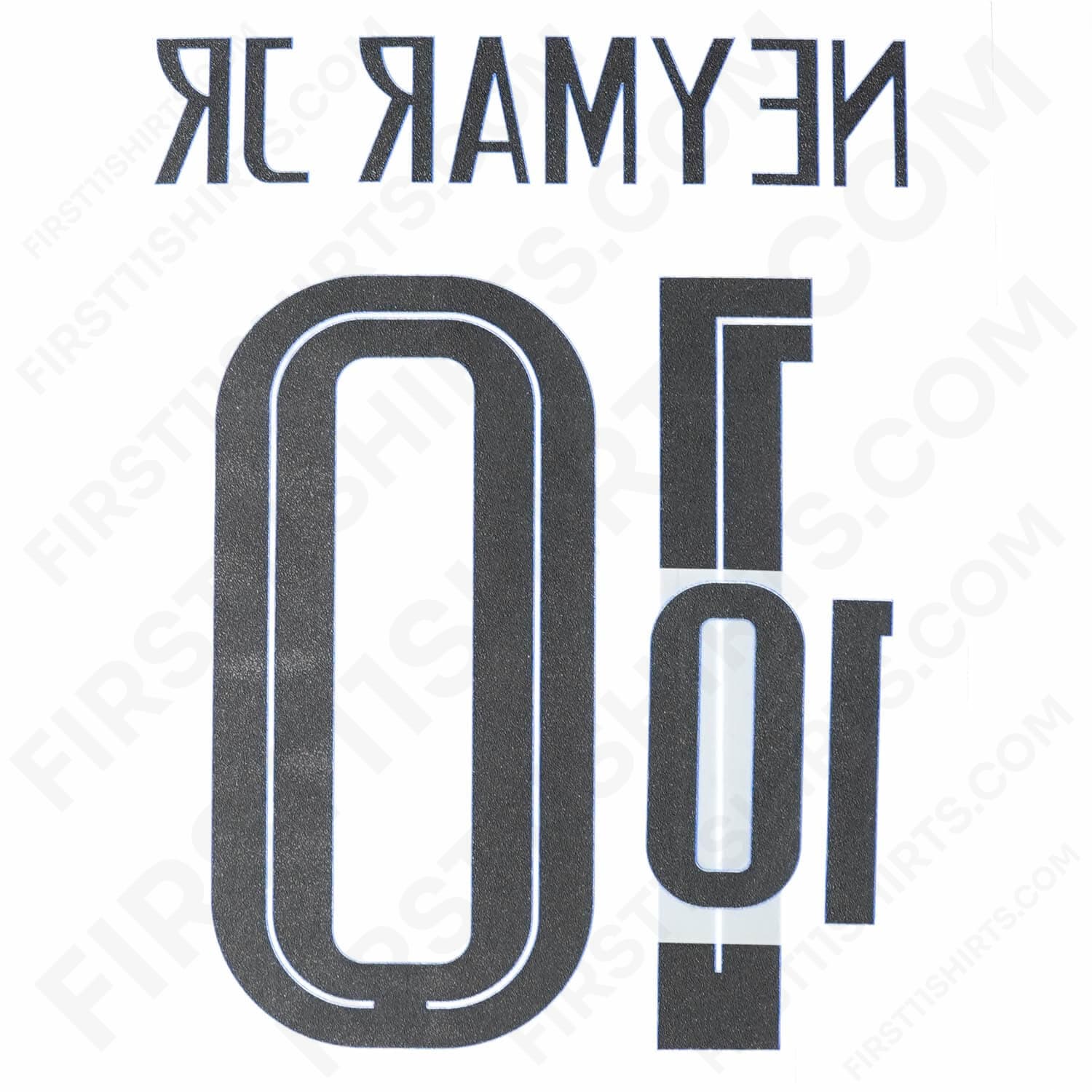 2019/20 Brazil Away Name Set Neymar Jr 10 (Repro)