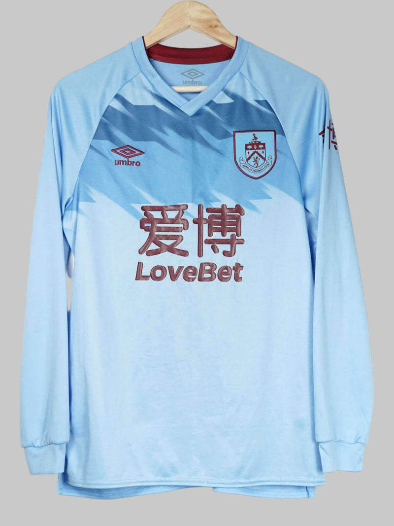 2019/20 Burnley Wood #9 Away Shirt L/S (M)