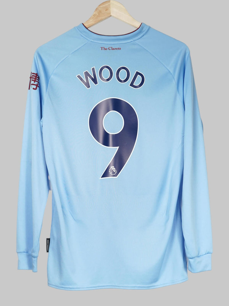 2019/20 Burnley Wood #9 Away Shirt L/S (M)