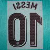 2019/20 FC Barcelona Third Name Set Messi 10 (Repro)