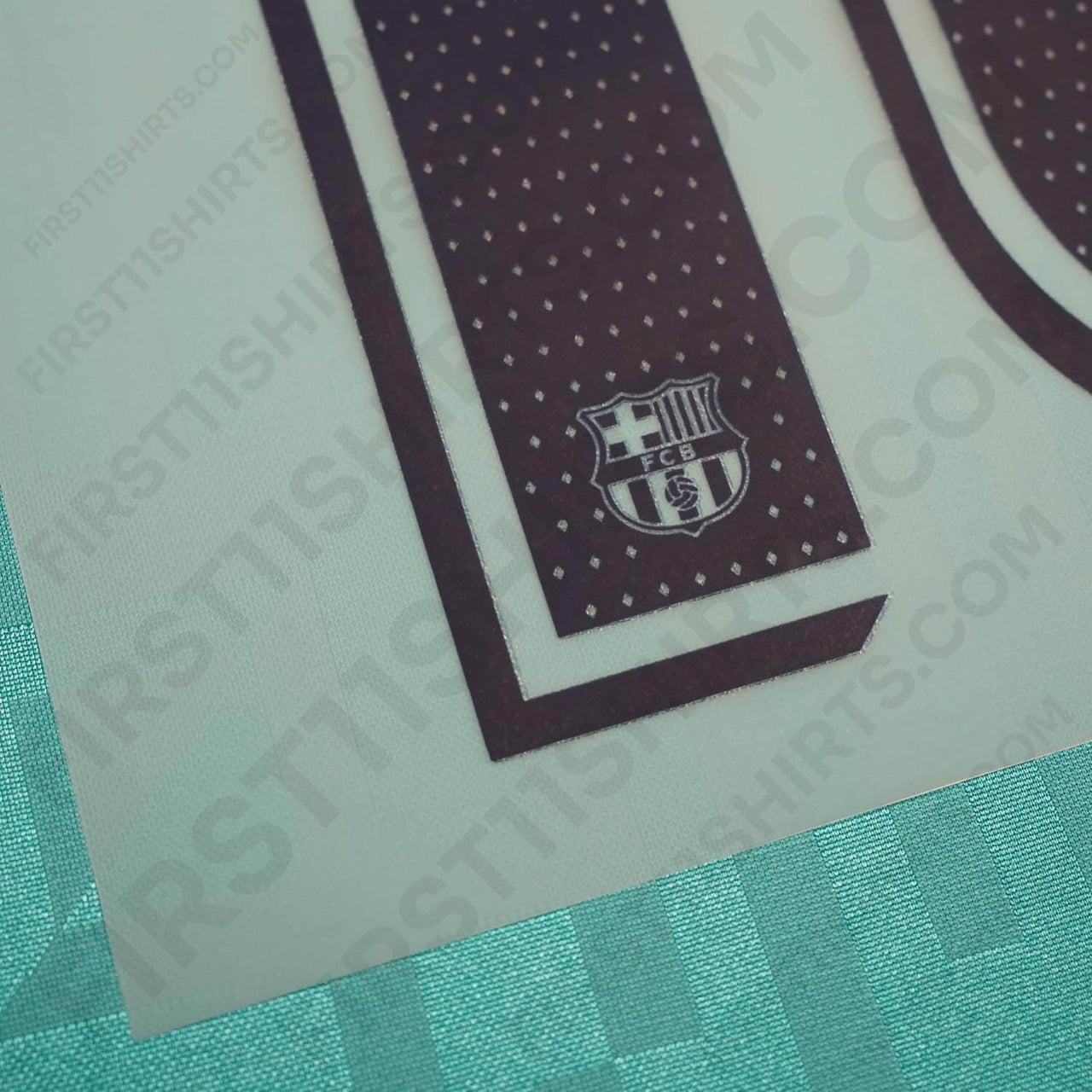 2019/20 FC Barcelona Third Name Set Messi 10 (Repro)