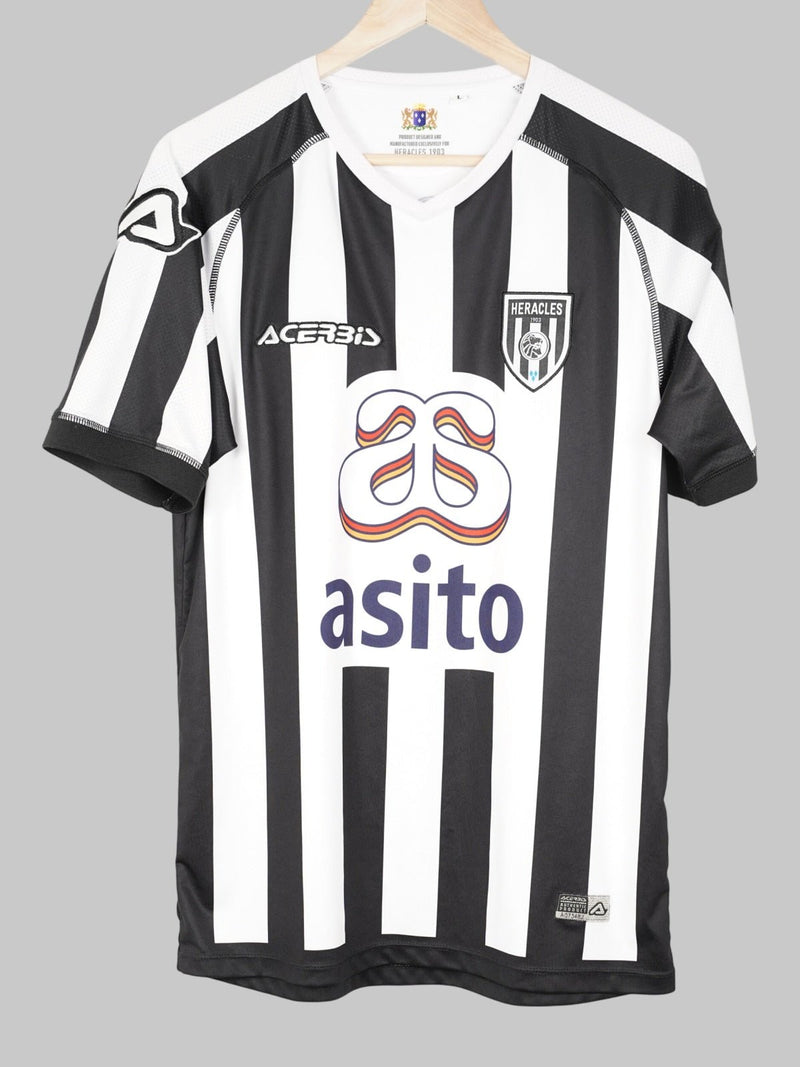 2019/20 Heracles Almelo Home Shirt Cup Match Worn Czyborra #3  (L)