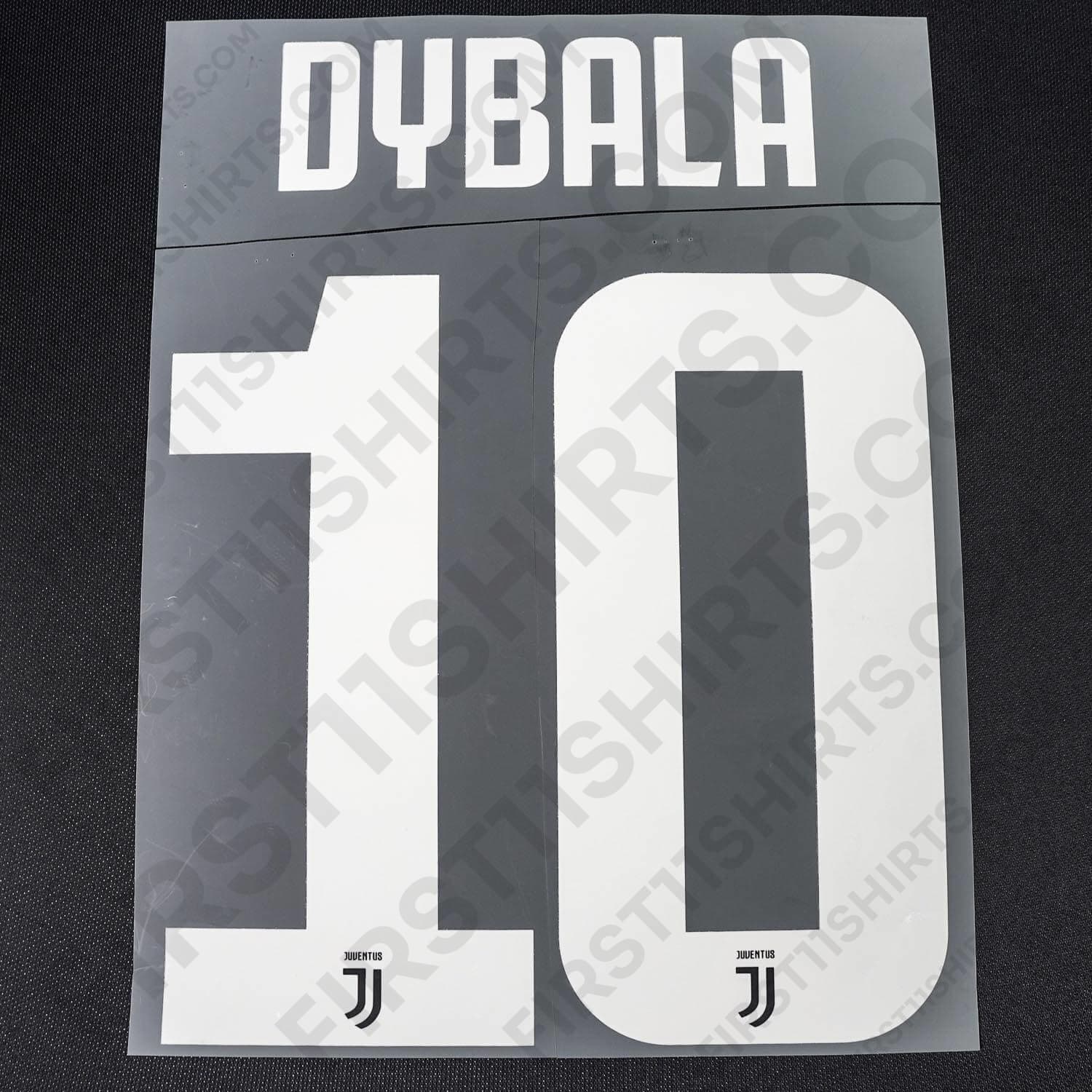 2019/20 Juventus Home/Third Name Set Dybala 10 (Repro)