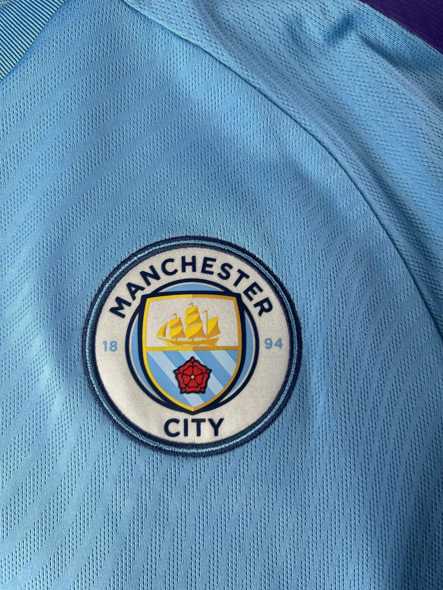 2019/20 Manchester City Sterling #7 Home Shirt (L)
