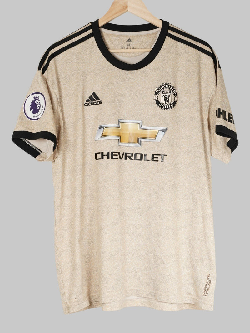 2019/20 Manchester United B.Fernandes #18 Away Shirt (XL)