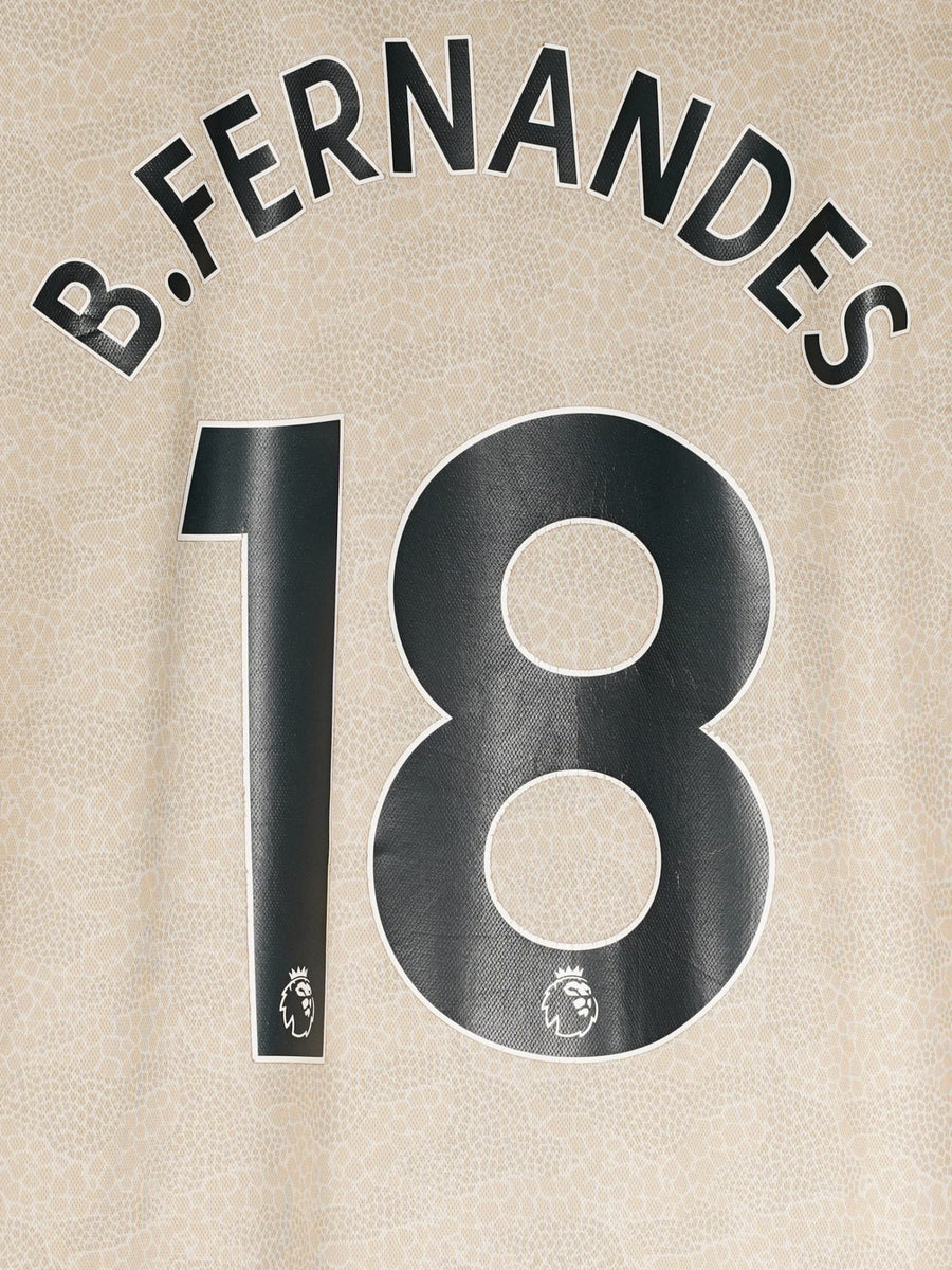 2019/20 Manchester United B.Fernandes #18 Away Shirt (XL)