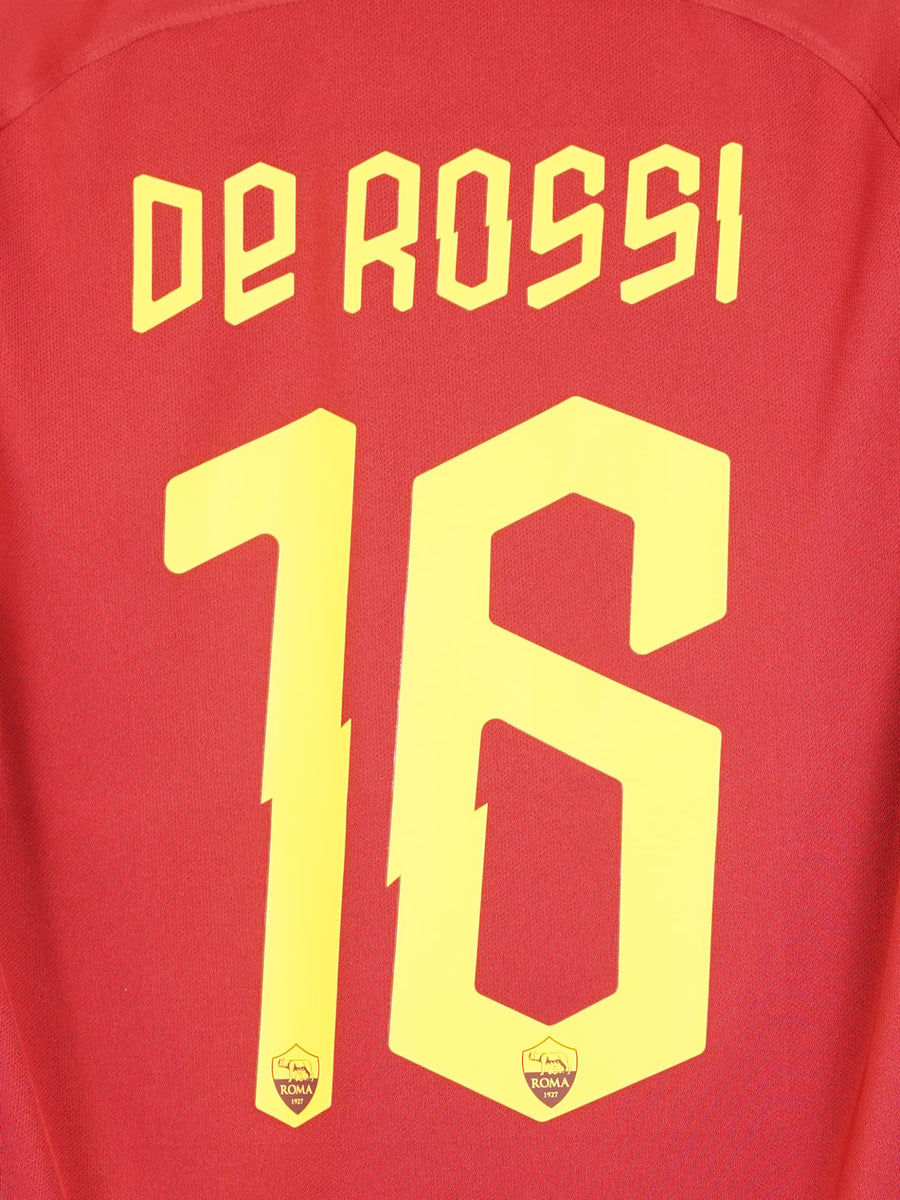 2019/20 Roma De Rossi #16 Home Shirt (M)