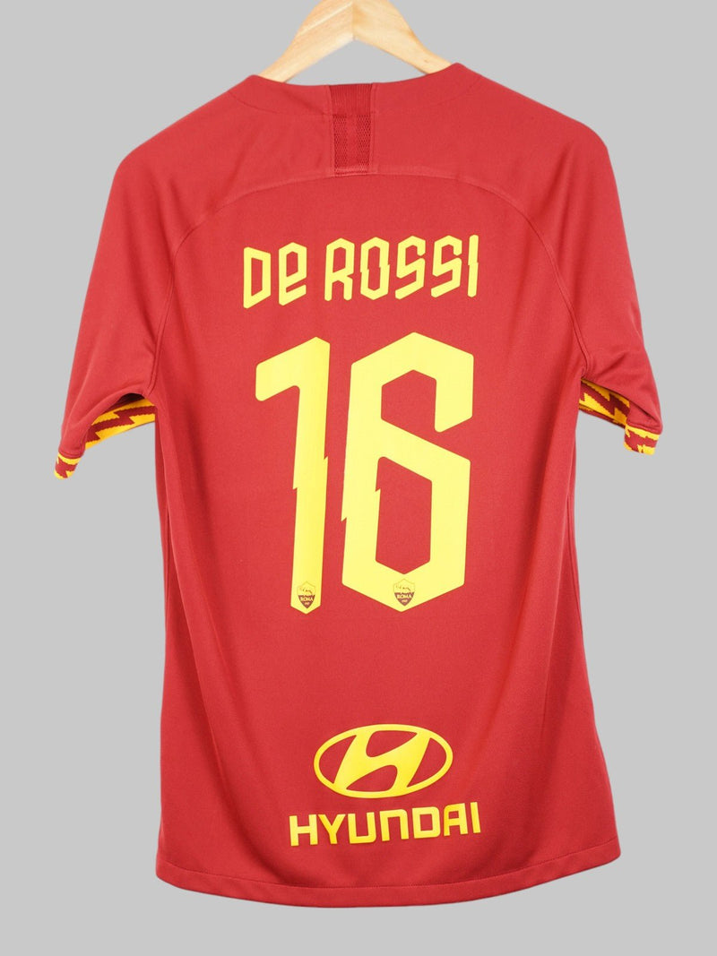 2019/20 Roma De Rossi #16 Home Shirt (M)