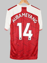 2020/21 Arsenal Aubameyang #14 Home Shirt (M)