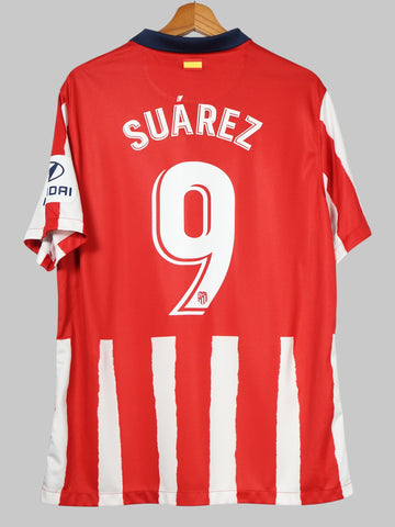 2020/21 Atletico Madrid Suarez #9 Home Shirt (XL)