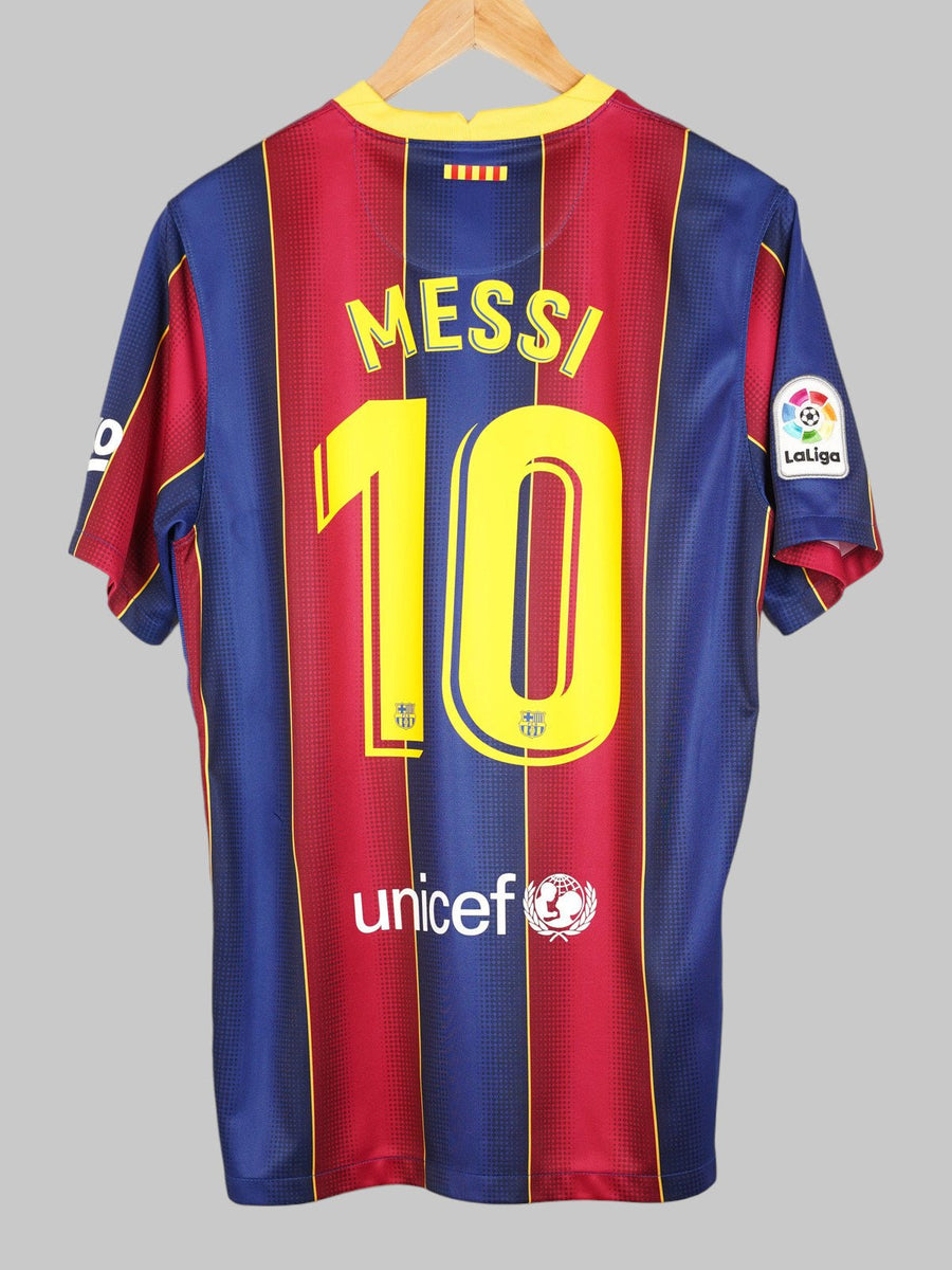 2020/21 Barcelona Messi #10 Home Shirt (L)
