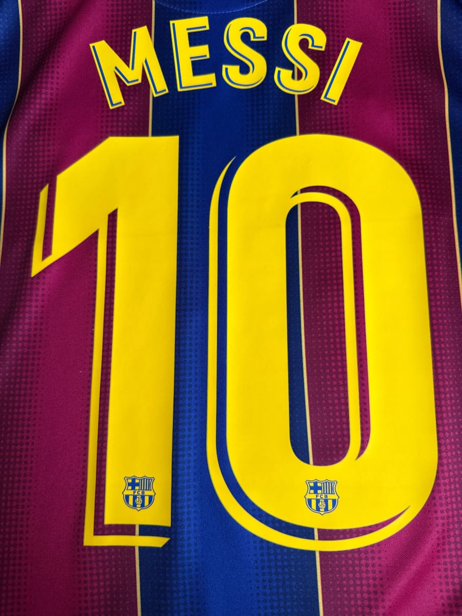 2020/21 Barcelona Messi #10 Home Shirt (L)