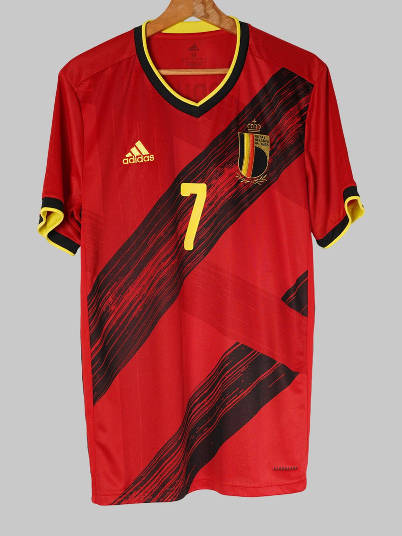 2020/21 Belgium De Bruyne #7 Home Shirt (M)
